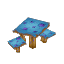 Blue Flatcap Mushroom