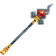 Flame Crystal Staff