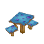 Blue Flatcap Mushroom